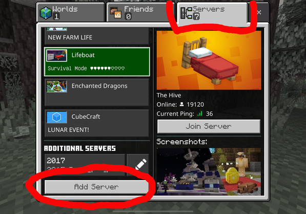 Add Server